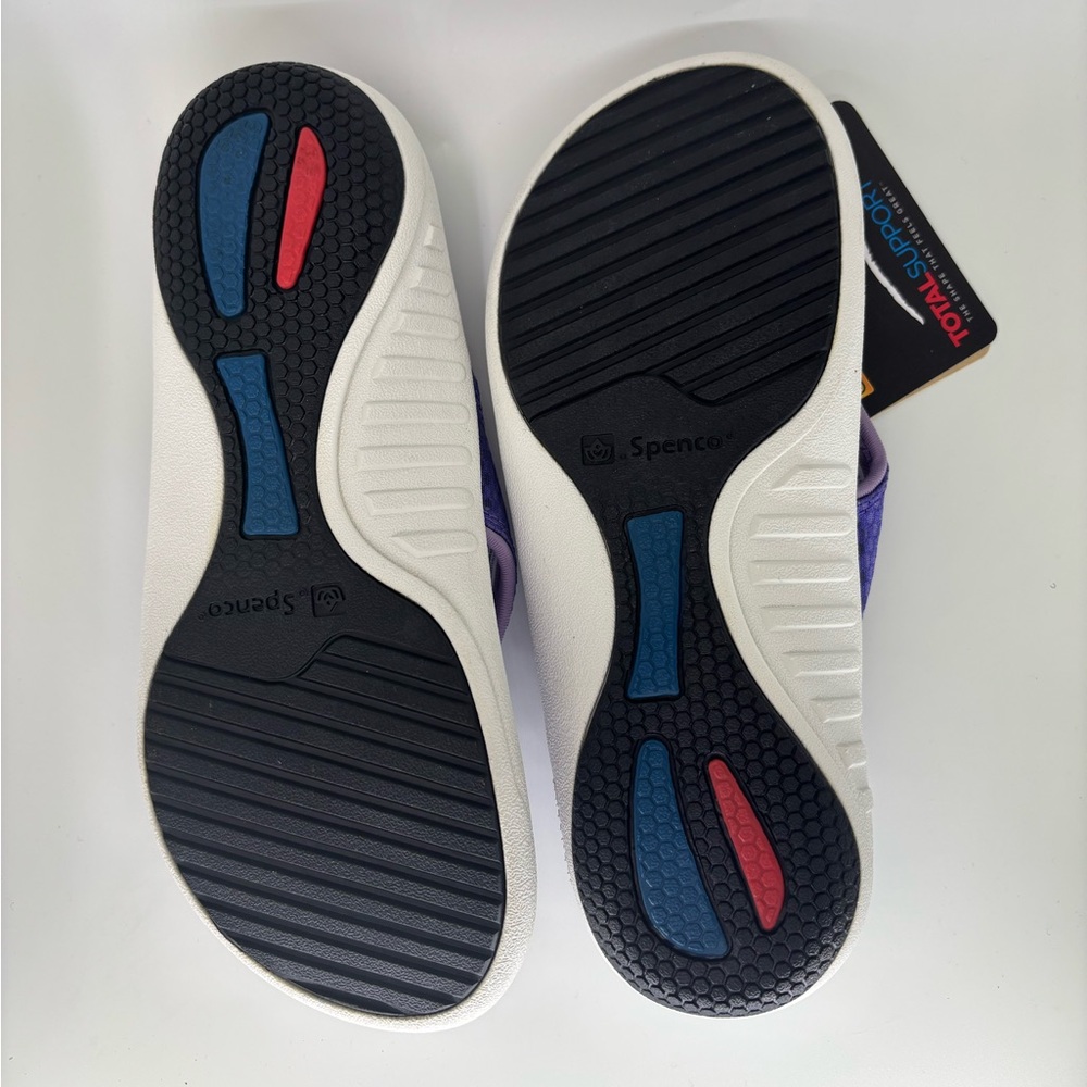 Spenco Women's Purple Sandals - Picture 4 of 5